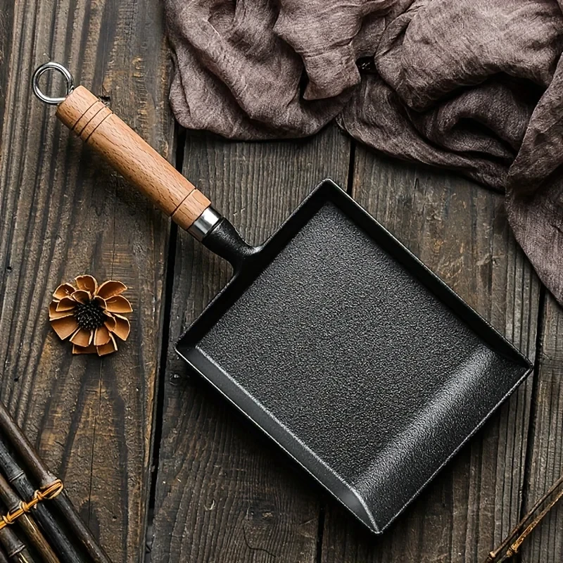 Mini Pancake Griddle - 1 Stuk Japanse Gietijzeren Pan Koekentamagoyaki