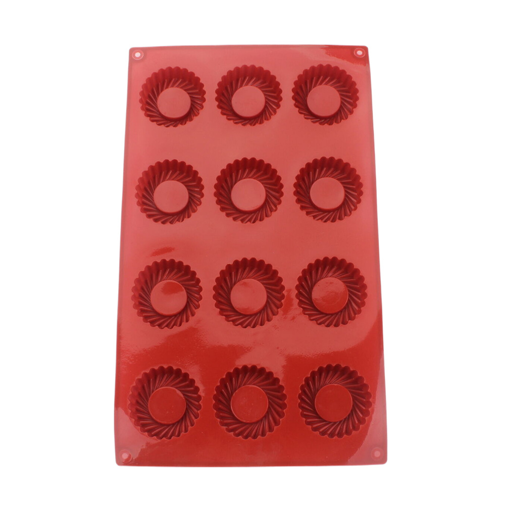 12-gaats ronde vortexvormige s - Donut Mold Silicone recensie en prijs