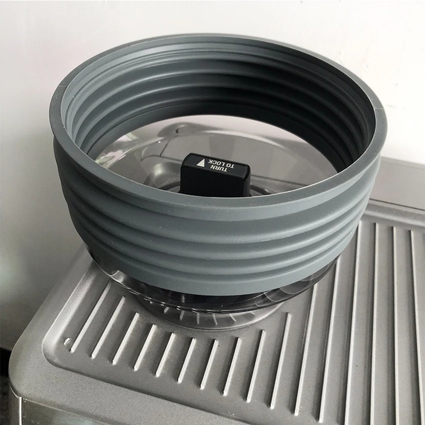 Siliconen balg en enkele dosee - Breville Espresso Barista Express recensie en prijs