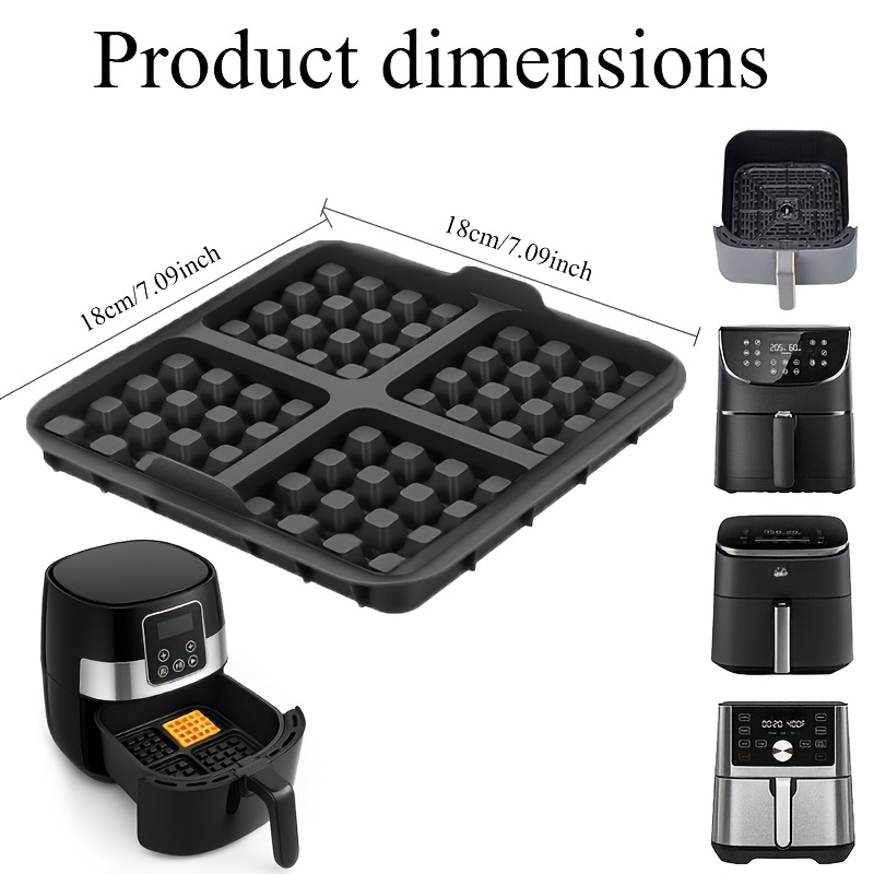 Vierkante wafelvorm, antiaanba - Mini Pancake Griddle recensie en prijs