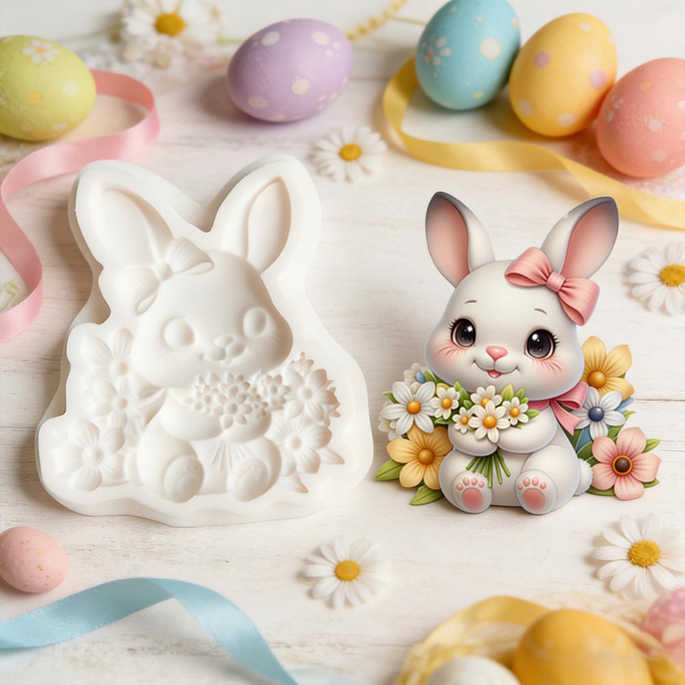 Konijn siliconen mal paashaas  - Bunny Cake Mold recensie en prijs